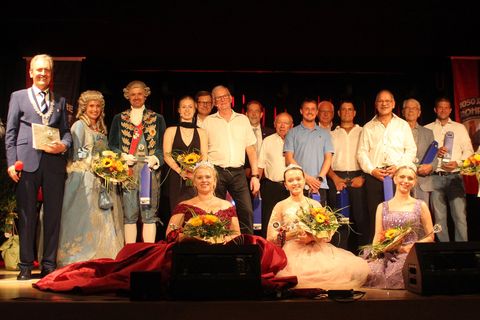 Die Geehrten bei 1050 Jahre Rohrhof