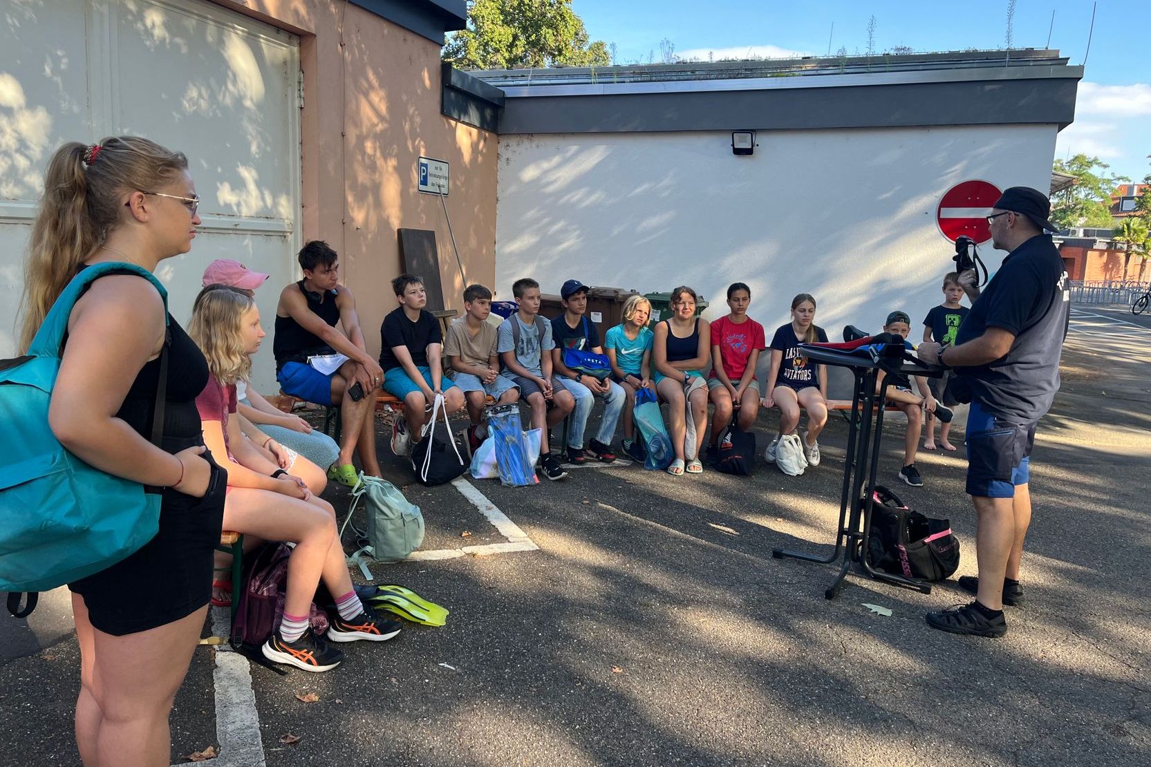 Trockenunterricht mit Harald Kiesecker