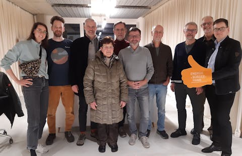 : Austausch der AG Erneuerbare Energien mit der Heidelberger Energiegenossenschaft unter dem Motto „Energie in Bürgerhand“.