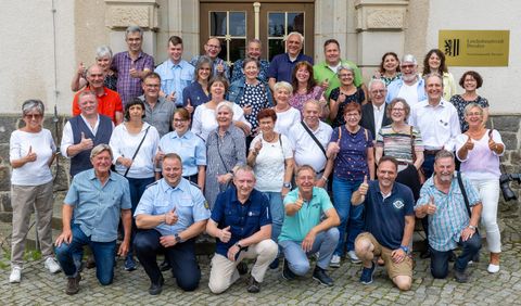 Besuch in Weixdorf