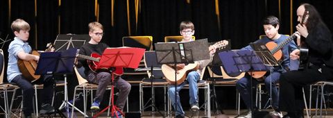 Gitarrenensemble der Jugendmusikschule Brühl