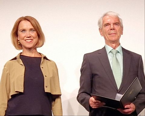 Staatssekretärin Petra Olschowski und Dr. Volker Kronemayer