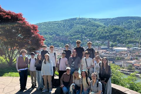 Unterwegs auf dem Heidelberger Philosophenweg