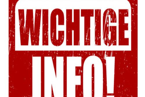 Nur noch mit Termin!