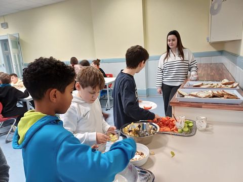 Impressionen vom gemeinsamen Frühstück